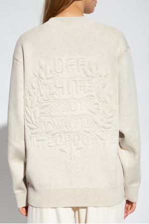 Off-White Cotton sweatshirt with logo