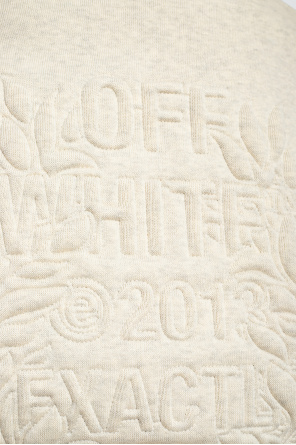 Off-White Cotton sweatshirt with logo