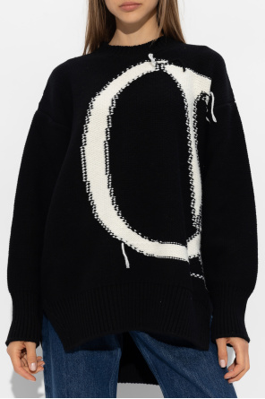 Off-White Sweter z monogramem