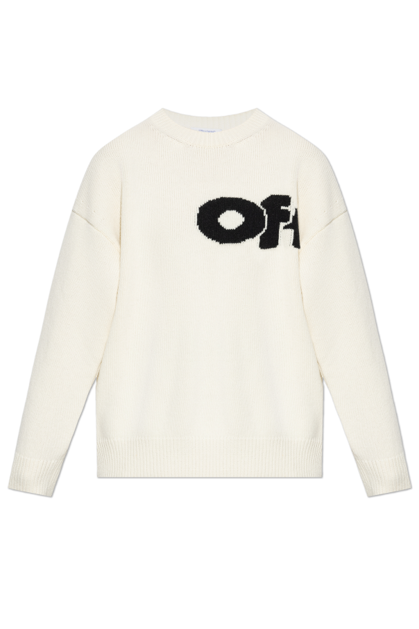 Off-White Sweater with embroidered logo