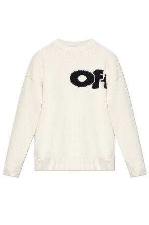 Sweater with embroidered logo od Off-White
