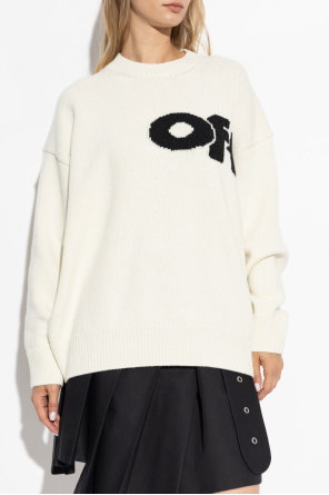 Off-White Sweater with embroidered logo