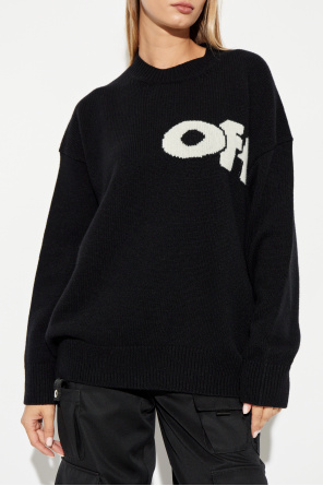 Off-White Wełniany sweter