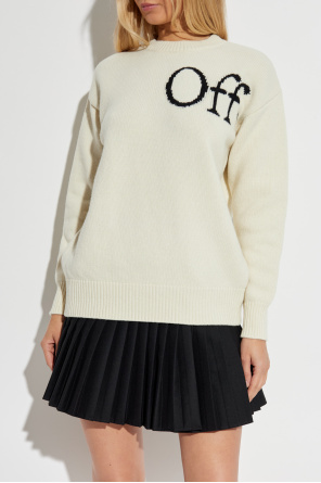 Off-White Jersey de lana tipo 'oversize'