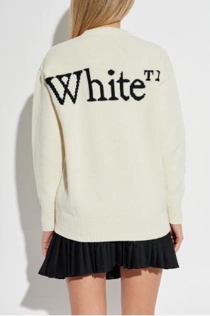 Off-White Jersey de lana tipo 'oversize'