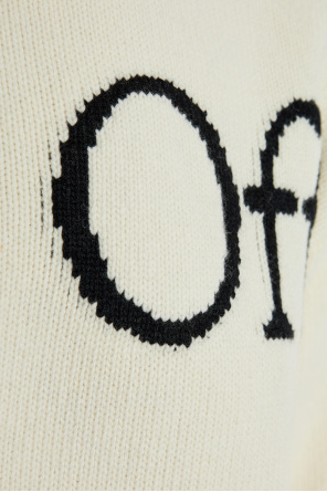 Off-White Jersey de lana tipo 'oversize'