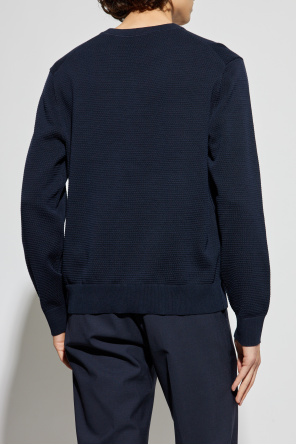 Theory Cotton sweater with a crew neck