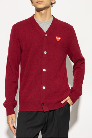 Comme des Garçons Play Wool Cardigan