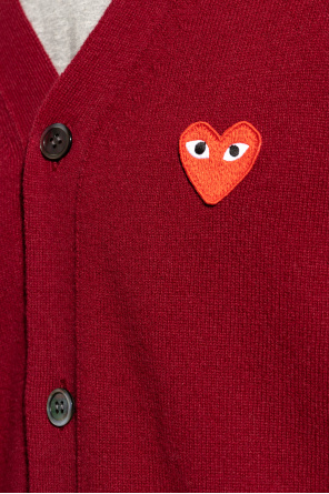 Comme des Garçons Play Wool Cardigan