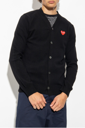 Comme des Garçons Play Wool cardigan