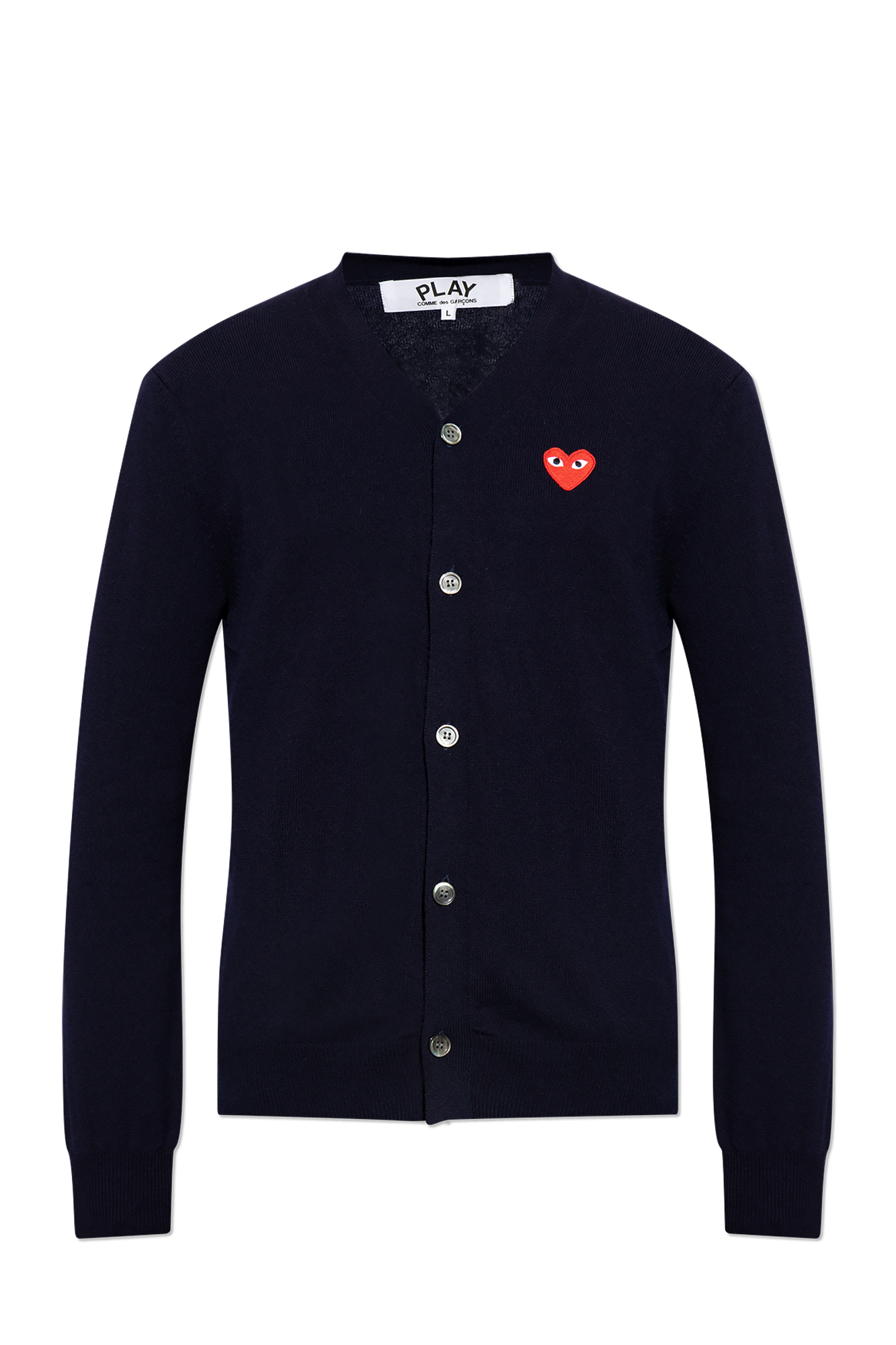 Comme des Garçons Play Buttoned cardigan