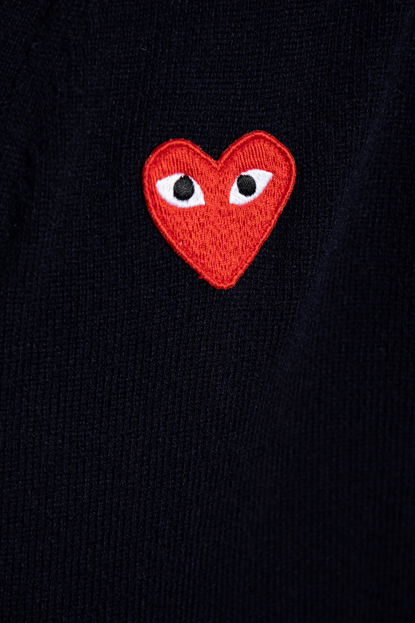 Comme des Garçons Play Buttoned cardigan