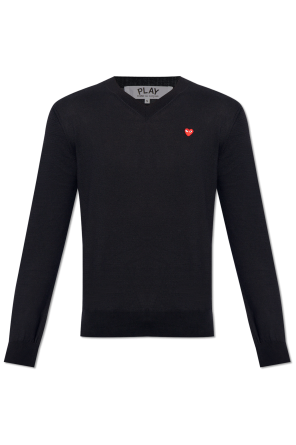 Sweater with logo od Ea7 Emporio Armani logo-print long-sleeve hoodie