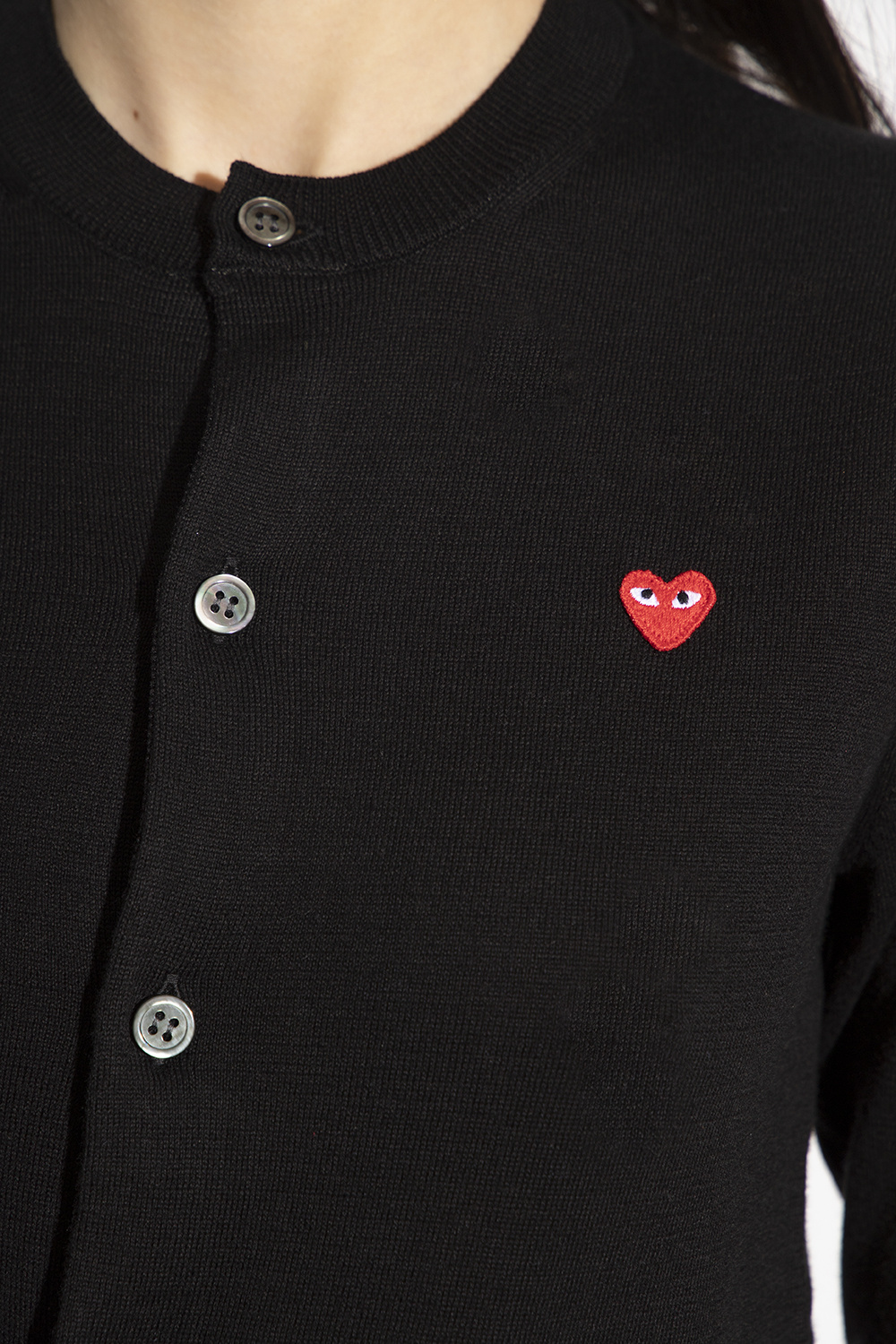 Comme des Garçons Play Printed Button Detail Shirts