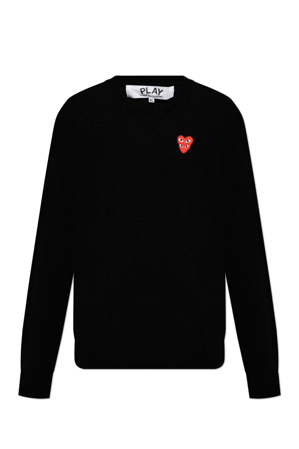 Comme des Garçons Play Sweater with logo