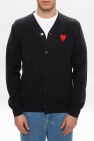 MKI Classic Logo Sweatshirt In Black Cardigan with logo