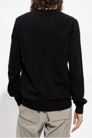 Comme des Garçons Play scuro sweater with logo