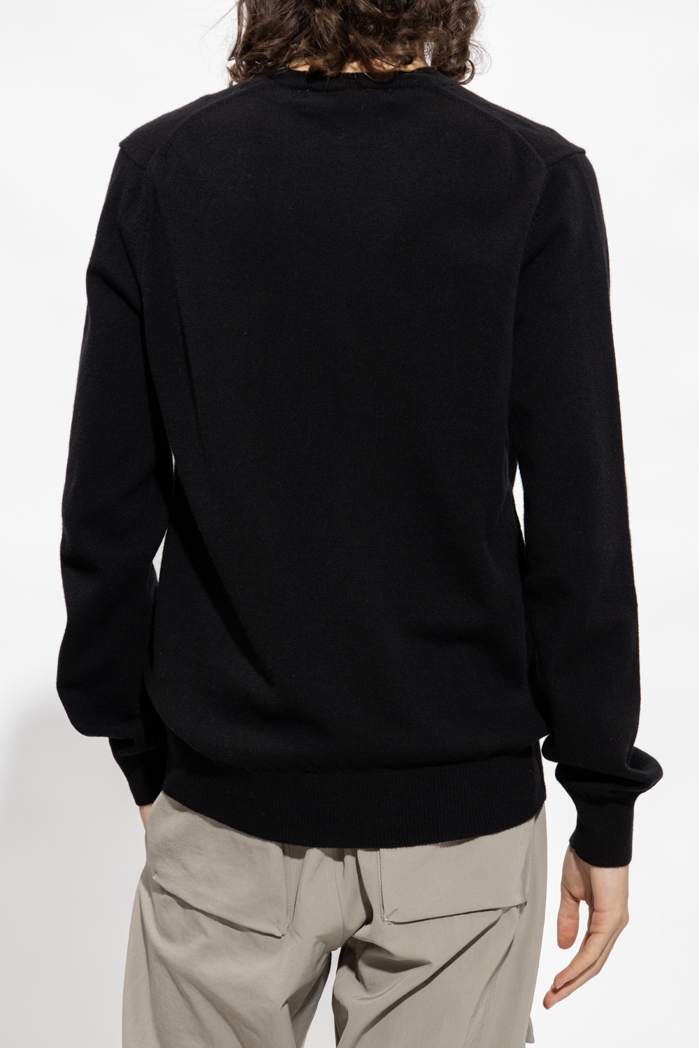 Comme des Garçons Play Wool sweater with logo