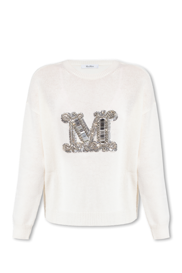 Max Mara ‘Palato’ sweater with appliqué