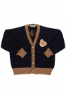 Palm Angels Kids Cardigan with icon