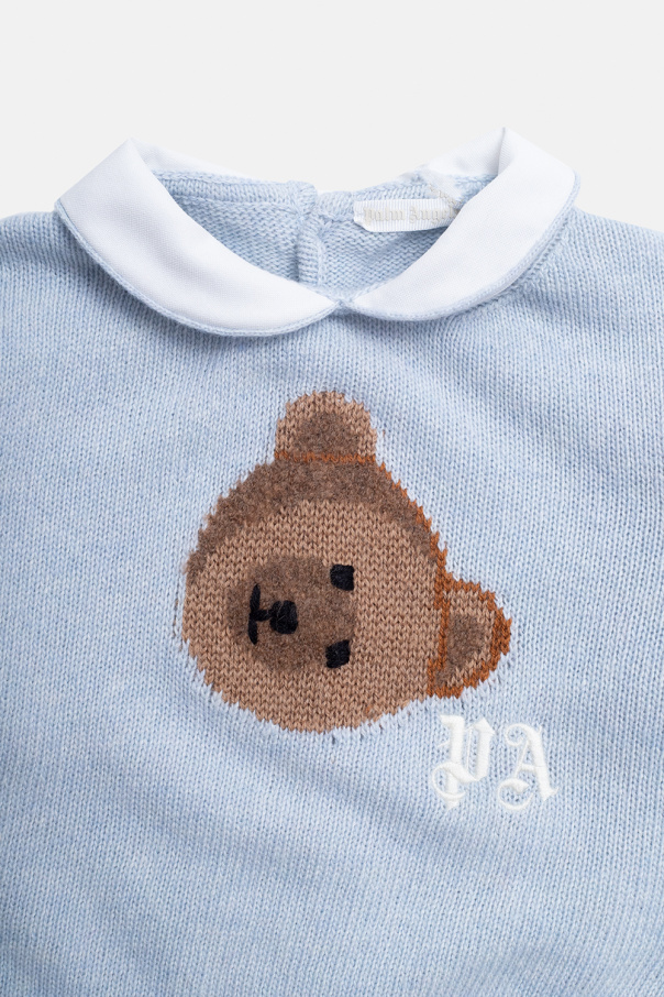 Palm Angels Kids Sweater with logo