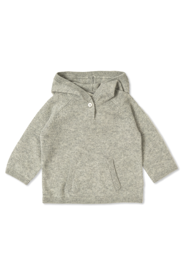 Bonpoint  Cashmere sweater with hood