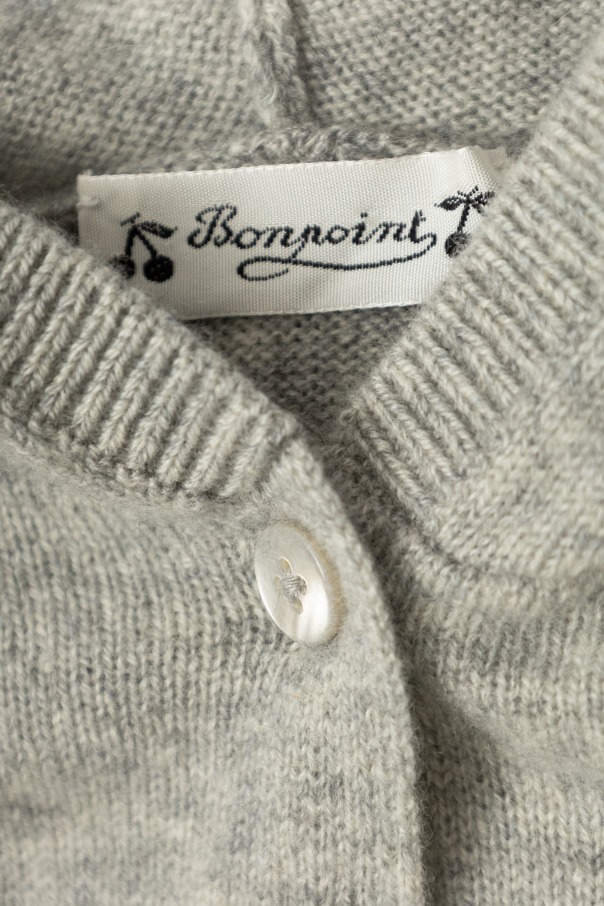 Bonpoint  Cashmere sweater with button-up