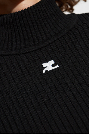 Courrèges Turtleneck with logo