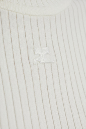 Courrèges Turtleneck with logo
