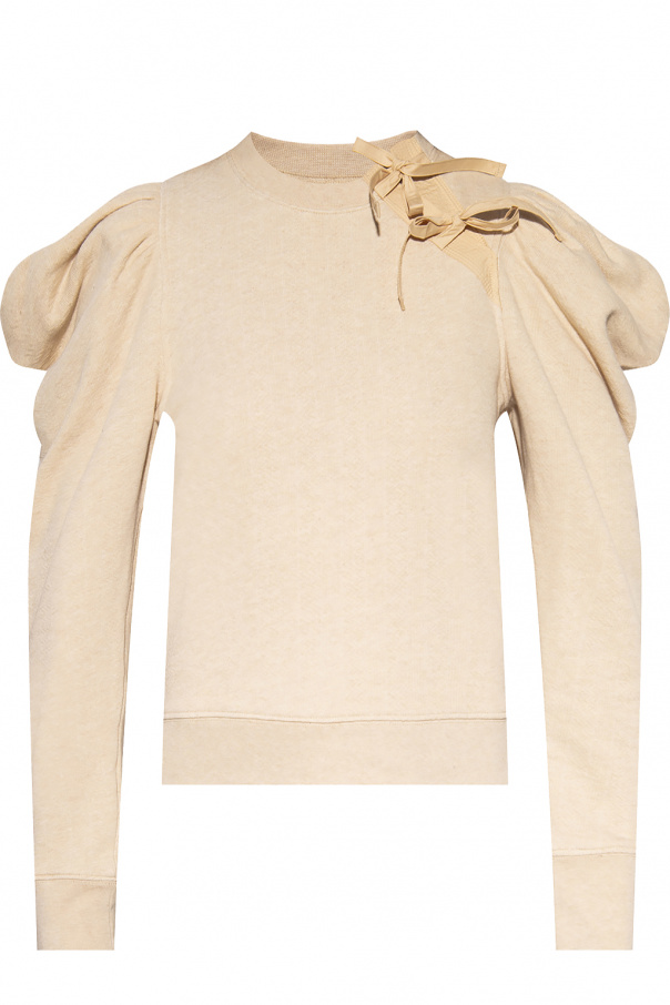 Ulla Johnson ‘Harper’ sweatshirt with puff sleeves