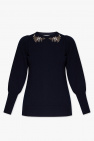 Erdem NAVY BLUE ‘Colleen’ wool sweater