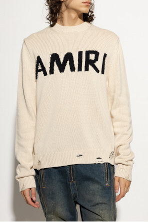Amiri Sweater with vintage effect