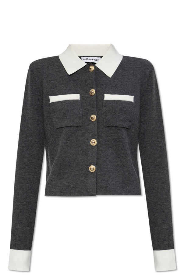 Buttoned cardigan od Self-Portrait