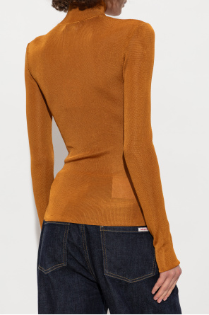 Self-Portrait Jersey de corte ajustado