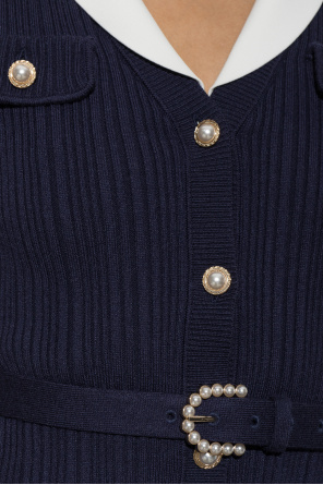Self-Portrait Cardigan with belt
