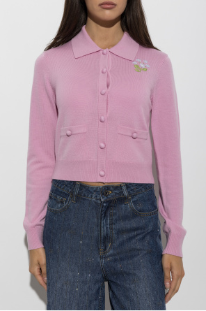 Self-Portrait Cardigan with pockets