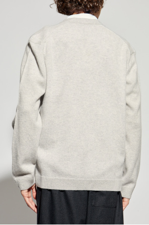 Maison Kitsuné Cardigan with logo patch