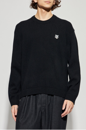 Maison Kitsuné Jersey de cuello redondo