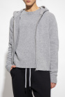 Palm Angels GREY Wool cardigan