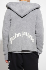 Palm Angels GREY Wool cardigan