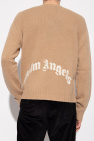 Palm Angels Wool wit sweater