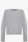 rounded-logo cotton sweatshirt