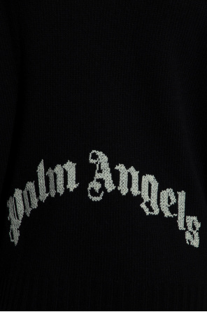 Palm Angels Native Youth track jacket in burgundy