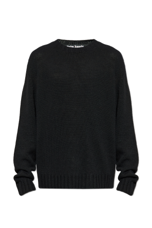 Sweater with a round neckline