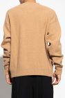 Palm Angels BROWN Wool sweater