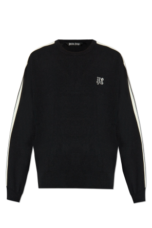 Sweater with embroidered logo od Palm Angels