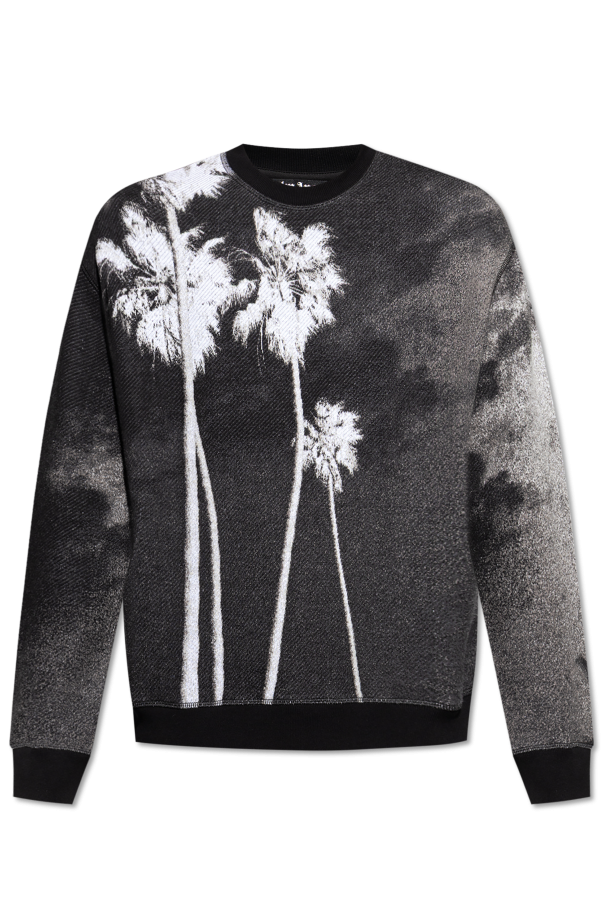 Sweater with print od Palm Angels