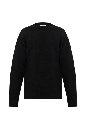 Jersey de lana con cuello redondo