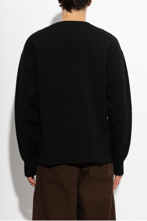 Lemaire Camisola de lã com decote redondo