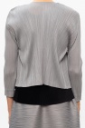 Issey Miyake Pleats Please GREY Pleated cardigan